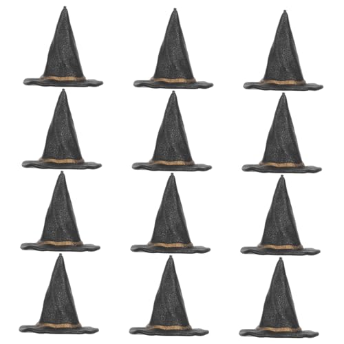 HAMPPLIES 12 Stück Teiliges Mini Hexenhut Halloween Deko Kleine Puppenhüte für DIY Basteln Puppenhaus Zubehör Hexenhut Dekoration Halloween Party Zubehör HAMPPLIES 12 Stück Teiliges Mini Hexenhut Halloween Deko Kleine Puppenhüte für DIY Basteln Puppenhaus Zubehör Hexenhut Dekoration Halloween Party Zubehör von HAMPPLIES