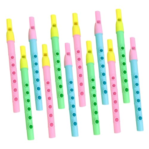 HAMPPLIES 12Stücke Teiliges Plastikflöten für Anfänger Musikinstrument zum Musizieren Koordination und Flexibilität Farben Zufällig für Junge HAMPPLIES 12Stücke Teiliges Plastikflöten für Anfänger Musikinstrument zum Musizieren Koordination und Flexibilität Farben Zufällig für Junge von HAMPPLIES
