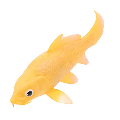 HAMPPLIES 1Stück Kreative Plastik Fischdekoration für Frühe Bildung Farbenfrohes Kunstharzspielzeug für Desktop als für Szenendekoration von HAMPPLIES