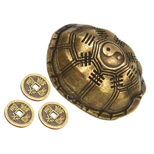 HAMPPLIES 1satz Zinc Alloy Turtle Shell Für Feng Shui Divination Und Heimdekoration Stilvolles Langlebiges Accessoire Für Wohlstand Und Glück HAMPPLIES 1satz Zinc Alloy Turtle Shell Für Feng Shui Divination Und Heimdekoration Stilvolles Langlebiges Accessoire Für Wohlstand Und Glück von HAMPPLIES