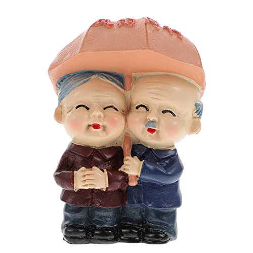 HAMPPLIES 1stück Elder Statue Cake Insert Für Geburtstagskuchen Dekoration Für Hochzeiten Jahrestage Und Besondere Anlässe Flexible Und Langlebige Figur Für Unvergessliche von HAMPPLIES