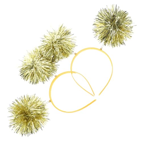 HAMPPLIES 2 Stück Haarreif mit Glitzer Tüll Lustige Cosplay Kopfbedeckung für Partys Fotorequisiten und Feierlichkeiten für Mädchen und Jungen HAMPPLIES 2 Stück Haarreif mit Glitzer Tüll Lustige Cosplay Kopfbedeckung für Partys Fotorequisiten und Feierlichkeiten für Mädchen und Jungen von HAMPPLIES