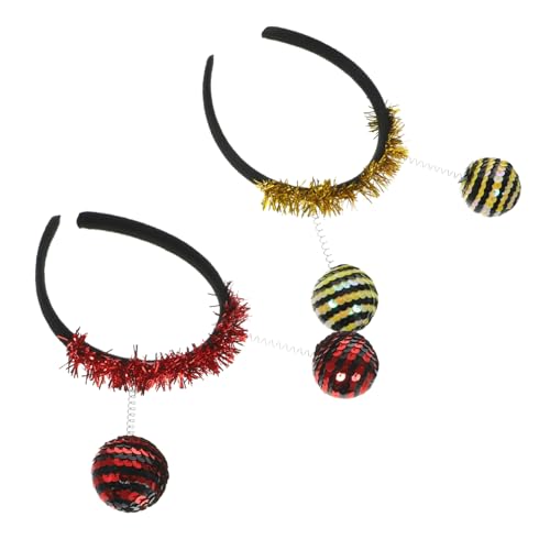 HAMPPLIES 2 Stück Halloween Haarreif Teilig mit Pailletten Biene Frühlingsdesign Party Haarschmuck für Erwachsene Vielseitig für Halloween Karneval Hochzeit Geburtstagsfeier Geeignet HAMPPLIES 2 Stück Halloween Haarreif Teilig mit Pailletten Biene Frühlingsdesign Party Haarschmuck für Erwachsene Vielseitig für Halloween Karneval Hochzeit Geburtstagsfeier Geeignet von HAMPPLIES