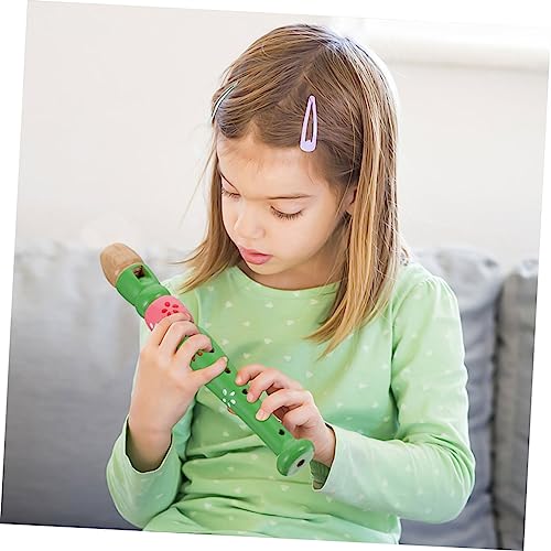 HAMPPLIES 2 Stück Teiliges Buntes Design Pädagogisches Musikinstrument Lernspielzeug für Ab Jahren Geeignet für Musikalische Früherziehung und Spielerisches Flötenlernen von HAMPPLIES