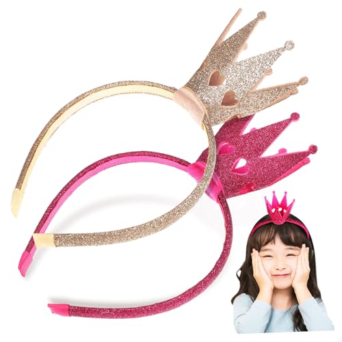 HAMPPLIES 2 Stück Teiliges Haarband Glitzernde Stirnbänder für Mädchen Dehnbar und Bequem Party Haarschmuck Einheitsgröße Geeignet für Kleine Mädchen Stylisches Kopfbedeckungs Accessoire HAMPPLIES 2 Stück Teiliges Haarband Glitzernde Stirnbänder für Mädchen Dehnbar und Bequem Party Haarschmuck Einheitsgröße Geeignet für Kleine Mädchen Stylisches Kopfbedeckungs Accessoire von HAMPPLIES