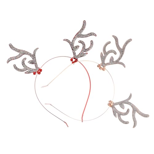 HAMPPLIES 2 Stück Teiliges Weihnachts Haarreif mit Hirschgeweih Originelles Festival Stirnband mit Funkelnden Strasssteinen Komfortabler Kopfschmuck für Party Geburtstag und Bühnenauftritte HAMPPLIES 2 Stück Teiliges Weihnachts Haarreif mit Hirschgeweih Originelles Festival Stirnband mit Funkelnden Strasssteinen Komfortabler Kopfschmuck für Party Geburtstag und Bühnenauftritte von HAMPPLIES