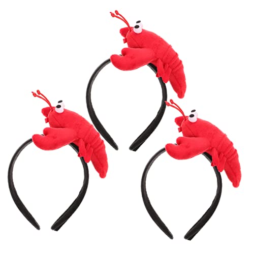 HAMPPLIES 3 Stück Haarreifen im Design Lustige Cartoon Haarschmuck Adorable Kopfhoops für Partys und Feiertage für Fotos und Feierlichkeiten von HAMPPLIES