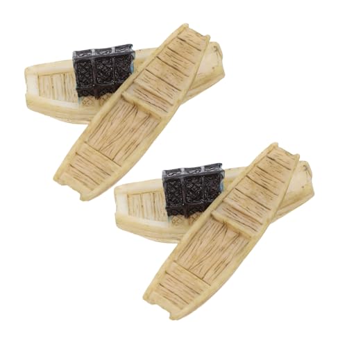 HAMPPLIES 4 Stück Teiliges Boot Modell aus Realistische Mikrolandschaft Dekoration mit Glatter Oberfläche für DIY Bastelarbeiten Detailgetreue Boote für Garten und Zufällige Zufällige Farbe HAMPPLIES 4 Stück Teiliges Boot Modell aus Realistische Mikrolandschaft Dekoration mit Glatter Oberfläche für DIY Bastelarbeiten Detailgetreue Boote für Garten und Zufällige Zufällige Farbe von HAMPPLIES