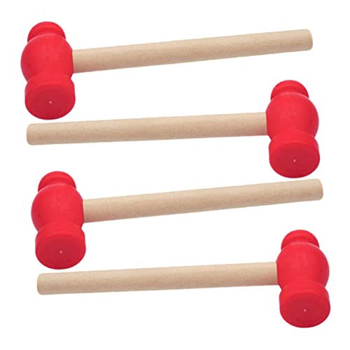 HAMPPLIES 4 Stück Teiliges Holzhammer für Ergonomisches Design Sicher und Praktisch für Rollenspiele und DIY Projekte Geeignet für Jungen und Mädchen HAMPPLIES 4 Stück Teiliges Holzhammer für Ergonomisches Design Sicher und Praktisch für Rollenspiele und DIY Projekte Geeignet für Jungen und Mädchen von HAMPPLIES