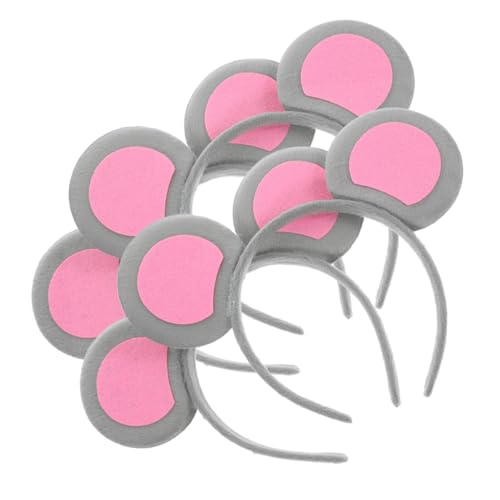 HAMPPLIES 4 Stück Teiliges Mouse Ears Haarreifen Lustige Tierohren Stirnbänder für Halloween Karneval Cosplay und Mottoparty Leichtes Formstabiles Accessoire für Erwachsene HAMPPLIES 4 Stück Teiliges Mouse Ears Haarreifen Lustige Tierohren Stirnbänder für Halloween Karneval Cosplay und Mottoparty Leichtes Formstabiles Accessoire für Erwachsene von HAMPPLIES
