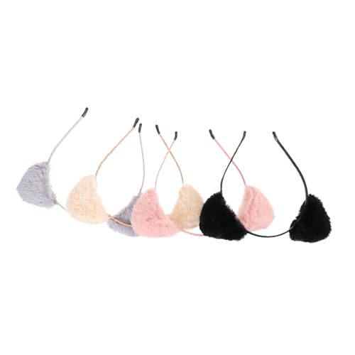 HAMPPLIES 4Stücke Teiliges Katzenohren Haarreif für Niedliches Cosplay Kostümzubehör für Feste und Halloween Partys HAMPPLIES 4Stücke Teiliges Katzenohren Haarreif für Niedliches Cosplay Kostümzubehör für Feste und Halloween Partys von HAMPPLIES