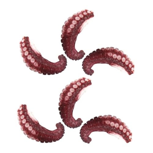 HAMPPLIES 6 Stück Realistische Octopus Simulation Tentakel für Fotografie Unterwasser Requisiten und Dekoration HAMPPLIES 6 Stück Realistische Octopus Simulation Tentakel für Fotografie Unterwasser Requisiten und Dekoration von HAMPPLIES