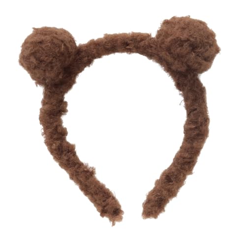 HAMPPLIES Bärenohren-stirnband Lustiger Haare Kopf Plüschball Kinderplüsch Ball Haarband HAMPPLIES Bärenohren-stirnband Lustiger Haare Kopf Plüschball Kinderplüsch Ball Haarband von HAMPPLIES
