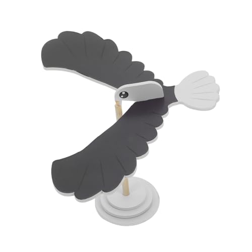 HAMPPLIES Balancierender Eagle Figurine Lernspielzeug Für Junge Mädchen Physikalisches Experiment Schreibtischdekoration Klassisches Balancing Bird Spielzeug Interaktive Stem Bildung von HAMPPLIES