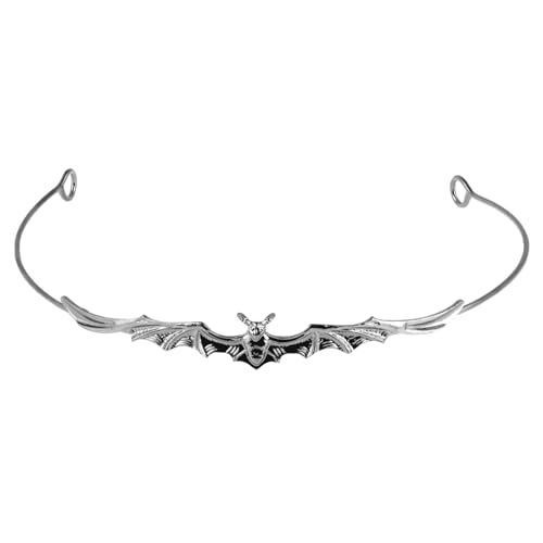 HAMPPLIES Bat Design Metall Haarreif Fledermaus Krone Gothic Kopfschmuck für Halloween Karneval Kostüm Party Bühnenauftritt HAMPPLIES Bat Design Metall Haarreif Fledermaus Krone Gothic Kopfschmuck für Halloween Karneval Kostüm Party Bühnenauftritt von HAMPPLIES