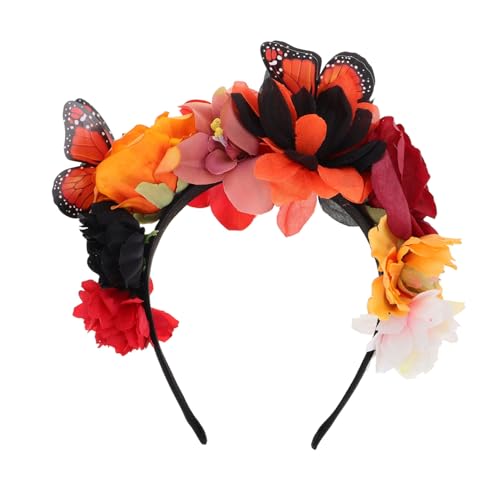 HAMPPLIES Blüten Schmetterling Haarreif für Damen Robuster Bequemer Kopfschmuck für und Gartenpartys Vielseitiges Accessoire für Fotoshootings und Besondere Anlässe HAMPPLIES Blüten Schmetterling Haarreif für Damen Robuster Bequemer Kopfschmuck für und Gartenpartys Vielseitiges Accessoire für Fotoshootings und Besondere Anlässe von HAMPPLIES