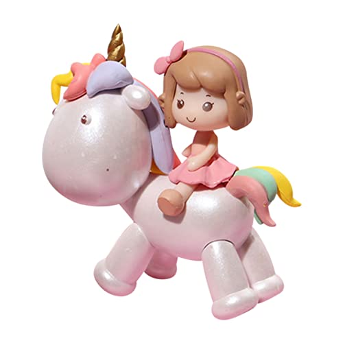 HAMPPLIES Einhorn Mädchen Accessoires Für Mädchen Entzückende Kuchenverzierung Des Kleinen Mädchens Kuchendekoration Requisite Desktop-ornament Dekoratives Einhornmädchen Pvc HAMPPLIES Einhorn Mädchen Accessoires Für Mädchen Entzückende Kuchenverzierung Des Kleinen Mädchens Kuchendekoration Requisite Desktop-ornament Dekoratives Einhornmädchen Pvc von HAMPPLIES