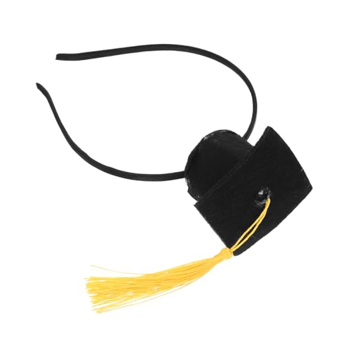 HAMPPLIES Goldfarbenes Doktorhut Haarreif mit Fransen Festlicher Abschluss Hut Haarschmuck für Erwachsene für Abschlussfeiern Fotorequisiten und Party Dekoration HAMPPLIES Goldfarbenes Doktorhut Haarreif mit Fransen Festlicher Abschluss Hut Haarschmuck für Erwachsene für Abschlussfeiern Fotorequisiten und Party Dekoration von HAMPPLIES
