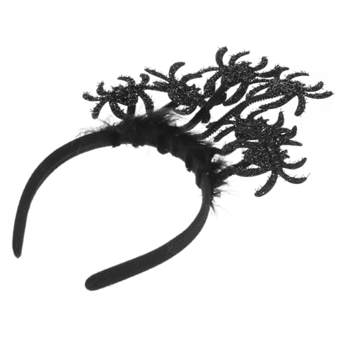 HAMPPLIES Halloween Haarreif Spinnen Design Leichtes Party Stirnband für Erwachsene und Klassisch Schwarzes Halloween Kostüm Accessoire Bequem und Auffällig für Karneval und Festtage HAMPPLIES Halloween Haarreif Spinnen Design Leichtes Party Stirnband für Erwachsene und Klassisch Schwarzes Halloween Kostüm Accessoire Bequem und Auffällig für Karneval und Festtage von HAMPPLIES
