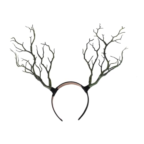 HAMPPLIES Halloween Hexenhorn Haarreif Kopfschmuck Grünes Leichtes Handgefertigtes Party Accessoire für Gruselige Kostüme und Festliche Anlässe HAMPPLIES Halloween Hexenhorn Haarreif Kopfschmuck Grünes Leichtes Handgefertigtes Party Accessoire für Gruselige Kostüme und Festliche Anlässe von HAMPPLIES