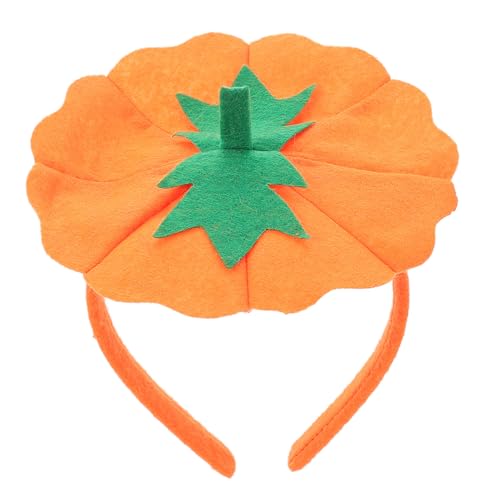 HAMPPLIES Halloween Kürbis Stirnband Orange Halloween Kostüm Haarschmuck Strapazierfähiges Pumpkin Design Kopfband Für Erwachsene Cosplay Party Zubehör HAMPPLIES Halloween Kürbis Stirnband Orange Halloween Kostüm Haarschmuck Strapazierfähiges Pumpkin Design Kopfband Für Erwachsene Cosplay Party Zubehör von HAMPPLIES