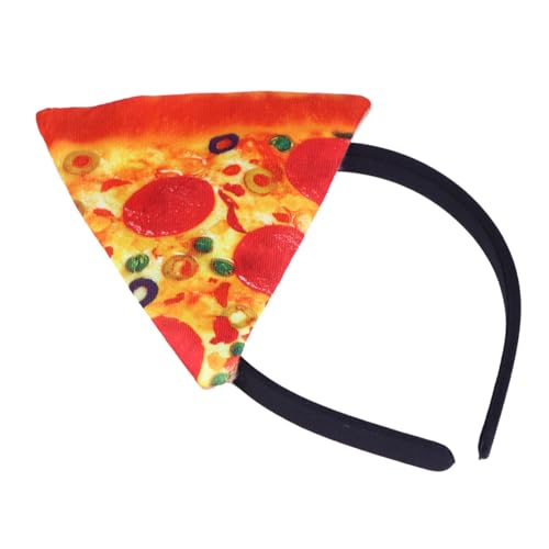 HAMPPLIES Halloween Pizza Stirnband Haarschmuck Leichtes Bequemes Haarreif für Karneval und Kostümparty Unisex Cosplay Accessoire für Halloween Fasching und Maskerade Auffälliges HAMPPLIES Halloween Pizza Stirnband Haarschmuck Leichtes Bequemes Haarreif für Karneval und Kostümparty Unisex Cosplay Accessoire für Halloween Fasching und Maskerade Auffälliges von HAMPPLIES