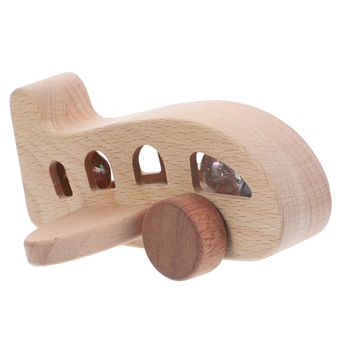 HAMPPLIES Holzflugzeug aus Natürlichem Buchenholz Langlebiges Rassel Flugzeugmodell Sicherer Junge Mädchen Pädagogisches Holzspielzeug für Kinderzimmerdekoration und Lernspaß HAMPPLIES Holzflugzeug aus Natürlichem Buchenholz Langlebiges Rassel Flugzeugmodell Sicherer Junge Mädchen Pädagogisches Holzspielzeug für Kinderzimmerdekoration und Lernspaß von HAMPPLIES
