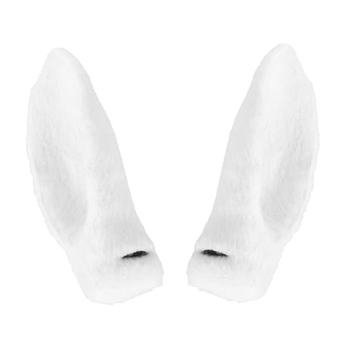 HAMPPLIES Imitation Reh Ohren Stirnband Weiß DIY Haarschmuck Karneval Party Kostüm Haarteil Zubehör für Halloween Weihnachten HAMPPLIES Imitation Reh Ohren Stirnband Weiß DIY Haarschmuck Karneval Party Kostüm Haarteil Zubehör für Halloween Weihnachten von HAMPPLIES