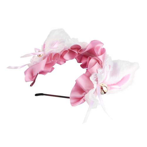 HAMPPLIES Katzenohren Haarreif für Cosplay Haarband mit Süßen Cat Ears Geeignet für Erwachsene und Zubehör für Partys und Halloween Events HAMPPLIES Katzenohren Haarreif für Cosplay Haarband mit Süßen Cat Ears Geeignet für Erwachsene und Zubehör für Partys und Halloween Events von HAMPPLIES