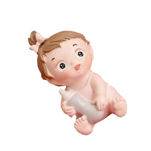 HAMPPLIES Kuchendekoration Kuchen Topper Geburtstag Kuchendeckel Puppe Geburtstagstorte Dekoration Kuchenverzierung Kuchen Figur Kuchen Figur Ornament Geburtstagstorte Origination Harz von HAMPPLIES