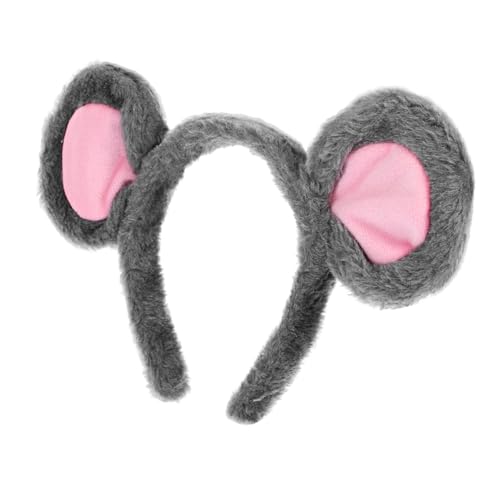 HAMPPLIES Mäuseohren Haarreif Cosplay Stirnband Plüsch Tierohren Kopfband für Damen Halloween Karneval Party Accessoire Bequem Rutschfest Geschenkidee HAMPPLIES Mäuseohren Haarreif Cosplay Stirnband Plüsch Tierohren Kopfband für Damen Halloween Karneval Party Accessoire Bequem Rutschfest Geschenkidee von HAMPPLIES