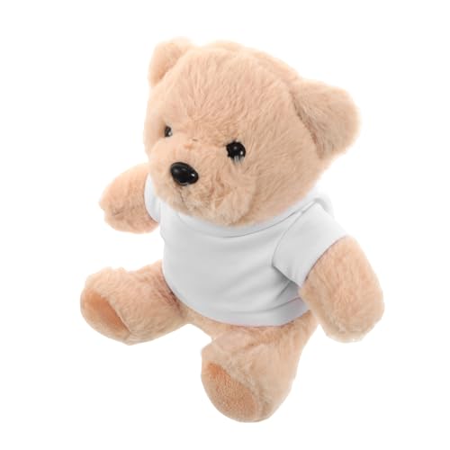 HAMPPLIES Plüschbär mit Leerem T Shirt zum Selbstgestalten Kuscheliges Stofftier für Geburtstage Feiertage Kreative Dekoration für Erwachsene HAMPPLIES Plüschbär mit Leerem T Shirt zum Selbstgestalten Kuscheliges Stofftier für Geburtstage Feiertage Kreative Dekoration für Erwachsene von HAMPPLIES