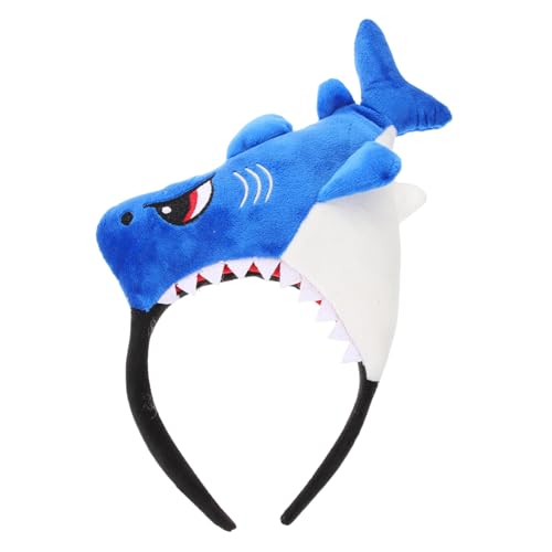 HAMPPLIES Shark Stirnband für Damen und Mädchen Lustiges Haarschmuck Accessoire für Halloween Kostüm und Partys Robuste und Praktische Kopfbedeckung mit Niedlichem Haifischdesign HAMPPLIES Shark Stirnband für Damen und Mädchen Lustiges Haarschmuck Accessoire für Halloween Kostüm und Partys Robuste und Praktische Kopfbedeckung mit Niedlichem Haifischdesign von HAMPPLIES