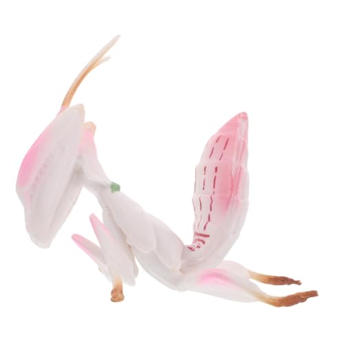 HAMPPLIES Simulation Mantis Figur Realistische Insektenmodell Spielzeug Realistische Kunststoffwanzen Mantisfiguren Für Desktop -Dekorationen von HAMPPLIES