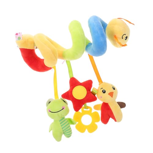 HAMPPLIES Spiral Aktivitätsspielzeug mit Tags Plüsch fürs Kinderbett und Autositz Sensorische Stimulation für Neugeborene Vielseitiger Hängeartikel für Babybett und Kinderwagen HAMPPLIES Spiral Aktivitätsspielzeug mit Tags Plüsch fürs Kinderbett und Autositz Sensorische Stimulation für Neugeborene Vielseitiger Hängeartikel für Babybett und Kinderwagen von HAMPPLIES