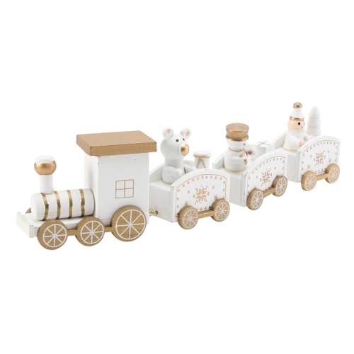 HAMPPLIES Weihnachtliche Holz Zug Kuchen Dekoration Süße Geburtstags Tortenfigur Sicheres Cake Ornament für Party und Festtags Desserts Vielseitig als Tisch und Wohnaccessoire HAMPPLIES Weihnachtliche Holz Zug Kuchen Dekoration Süße Geburtstags Tortenfigur Sicheres Cake Ornament für Party und Festtags Desserts Vielseitig als Tisch und Wohnaccessoire von HAMPPLIES