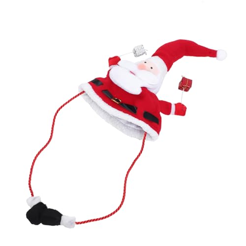 HAMPPLIES Weihnachtsmütze Santa Claus Hut Lustiger Weihnachtselfenhut für Erwachsene und Leicht und Bequem als Partydekoration und Kostümaccessoire für Weihnachten und Feierlichkeiten HAMPPLIES Weihnachtsmütze Santa Claus Hut Lustiger Weihnachtselfenhut für Erwachsene und Leicht und Bequem als Partydekoration und Kostümaccessoire für Weihnachten und Feierlichkeiten von HAMPPLIES