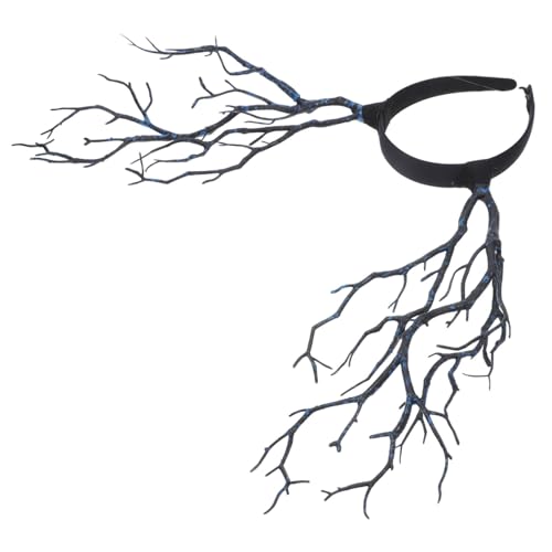 HAMPPLIES Witch Horn Shaped Haarschmuck Handmade Halloween Kopfschmuck Hörner Haarreif Komfortabel Für Party Mädchen Cosplay Dekoration HAMPPLIES Witch Horn Shaped Haarschmuck Handmade Halloween Kopfschmuck Hörner Haarreif Komfortabel Für Party Mädchen Cosplay Dekoration von HAMPPLIES