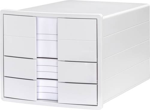 HAN IMPULS 1017-12 Schubladenbox Weiß DIN A4, DIN C4 Anzahl der Schubfächer: 3 von HAN