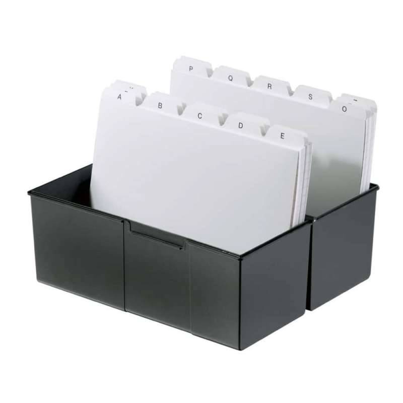 HAN Karteikartenbox A5, A6, A7, A8, Sets Einzeln, Format A5, Farbe schwarz von HAN
