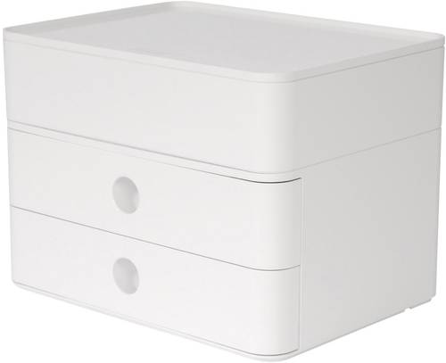 HAN SMART-BOX PLUS ALLISON 1100-12 Schubladenbox Weiß Anzahl der Schubfächer: 2 von HAN