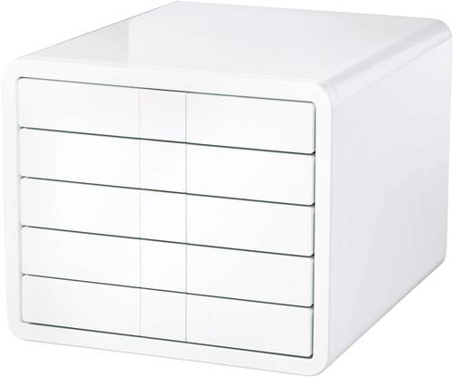 HAN Schubladenbox i-BOX 1551-12 Weiß DIN A4, DIN C4 Anzahl der Schubfächer: 5 von HAN