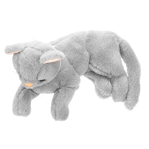 HANABASS 0.3Kg Plüsch Kätzchen Puppen Realistisches Stofftier für Dekoration Kuscheliges für für Sofa Bett für Kindergeschenke HANABASS 0.3Kg Plüsch Kätzchen Puppen Realistisches Stofftier für Dekoration Kuscheliges für für Sofa Bett für Kindergeschenke von HANABASS