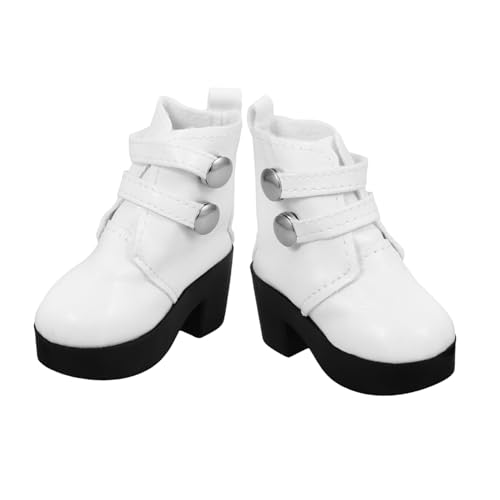 HANABASS 1 Paar Puppenstiefel Kleine Puppenschuhe Winzige Puppenschuhe Puppenhauszubehör Puppenabsätze Miniatur-Schuhe Puppe Modeschuhe Puppen- -Schuhe Babyschuhe Für Mädchen Weiß HANABASS 1 Paar Puppenstiefel Kleine Puppenschuhe Winzige Puppenschuhe Puppenhauszubehör Puppenabsätze Miniatur-Schuhe Puppe Modeschuhe Puppen- -Schuhe Babyschuhe Für Mädchen Weiß von HANABASS
