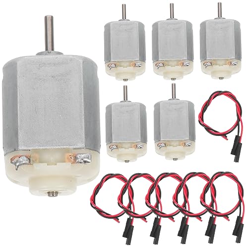 HANABASS 1 Satz 130 Gleichstrommotor Spielzeugmotor Treiber Kleiner Motor Elektromotor Roboter Motor Für Gebläsemotor Miniaturmotoren Auto Mini Elektrische Hobbymotoren Eisen von HANABASS