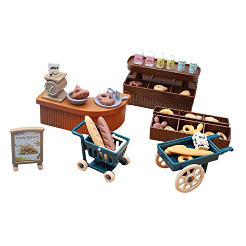 HANABASS 1 Satz Bäckereisimulationsornamente Puppenhaus-Backspielzeug simulierte Bäckereistütze kleines Hauszubehör Miniatur-Lebensmitteldekoration Simulation Backzubehör kleines Brot PVC HANABASS 1 Satz Bäckereisimulationsornamente Puppenhaus-Backspielzeug simulierte Bäckereistütze kleines Hauszubehör Miniatur-Lebensmitteldekoration Simulation Backzubehör kleines Brot PVC von HANABASS