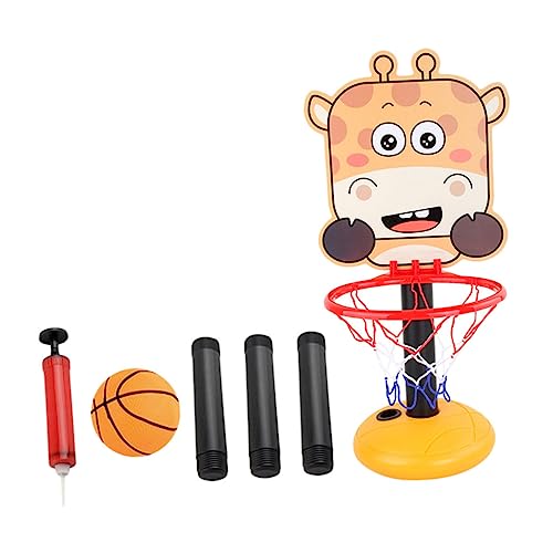 HANABASS 1 Satz Basketballständer Für Basketballkörbe Für Kleinkindspielzeug Basketballkorb Kinderbasketball Tragbares Basketballspielzeug Basketballkörbe Für Babys Plastik von HANABASS