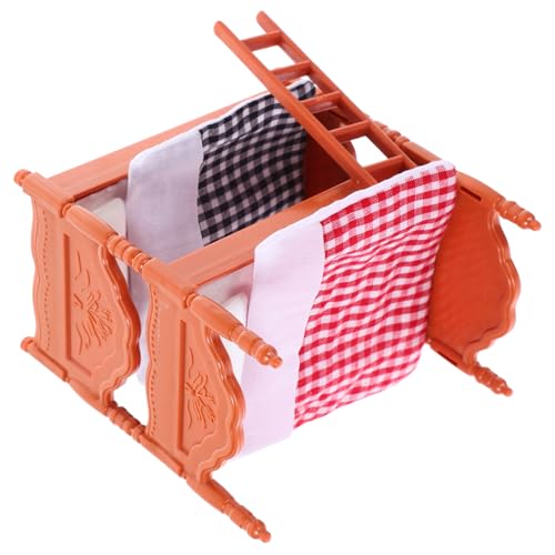 HANABASS 1 Satz Bettmodell Etagenbett Miniatur Puppenhaus Mini-möbeldekoration Spielzeugbett Winzig Bettpuppen-minimodelle Mini- -puppenbett Mini-möbelmodell Abs HANABASS 1 Satz Bettmodell Etagenbett Miniatur Puppenhaus Mini-möbeldekoration Spielzeugbett Winzig Bettpuppen-minimodelle Mini- -puppenbett Mini-möbelmodell Abs von HANABASS