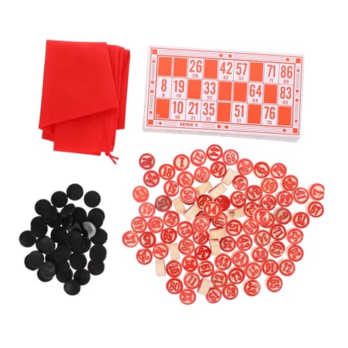 HANABASS 1 Satz Bingo -Brettspiel für Flecken Brettspiele Zugspielzeug Zug Plastik rot HANABASS 1 Satz Bingo -Brettspiel für Flecken Brettspiele Zugspielzeug Zug Plastik rot von HANABASS