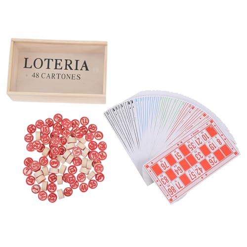 HANABASS 1 Satz Bingo-Schach Intellektuelles Schachbrettspiel tragbares Schachkinderspiel Bingos-Schachspiel Russisches Bingospiel Cartoon -Schachspiel Dame-Brettspiel für Papier HANABASS 1 Satz Bingo-Schach Intellektuelles Schachbrettspiel tragbares Schachkinderspiel Bingos-Schachspiel Russisches Bingospiel Cartoon -Schachspiel Dame-Brettspiel für Papier von HANABASS